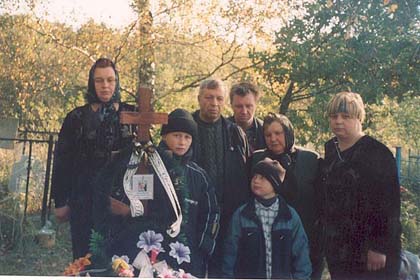 На могиле Натальи Герасимовой